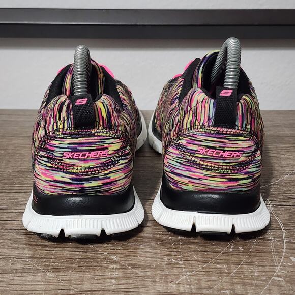 Skechers Flex Appeal Women's Casual Comfort Shoes Sneakers Size 9 Multicolor - Picture 4 of 9